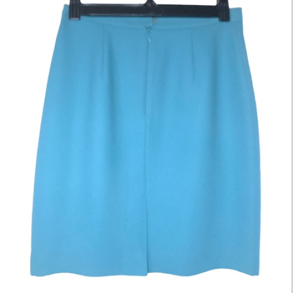 Petite Sophisticate skirt size 4 sea foam green - Picture 2 of 5